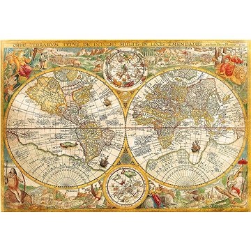 Mapa sveta puzzle